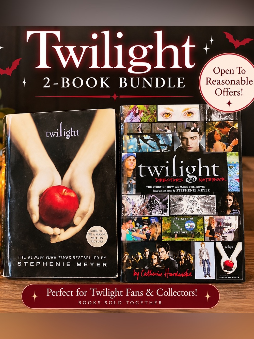 Twilight 2-Book Bundle | Stephenie Meyer + Director’s Notebook